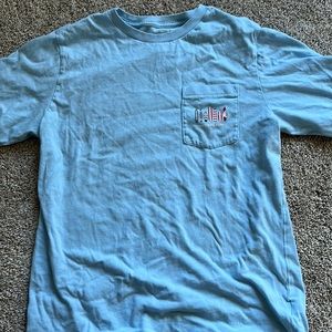 Baby blue, youth large, short sleeve tee,